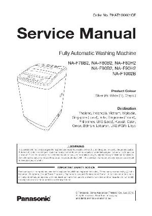 Сервисная инструкция Panasonic NA-F78B2, NA-F80, NA-F90, NA-F1002B ― Manual-Shop.ru