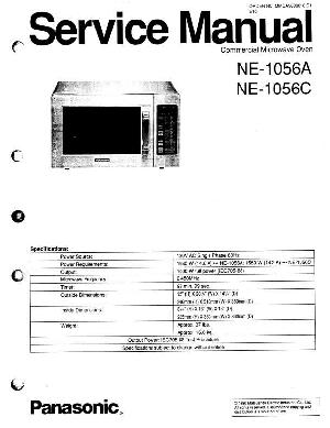 Сервисная инструкция Panasonic NE-1056A(C)  ― Manual-Shop.ru