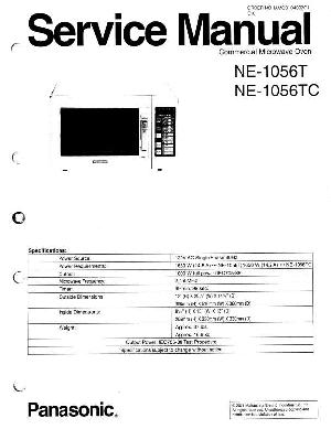 Сервисная инструкция Panasonic NE-1056T ― Manual-Shop.ru