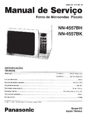 Сервисная инструкция Panasonic NN-4557  ― Manual-Shop.ru