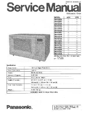 Сервисная инструкция Panasonic NN-5405A, NN-5655A ― Manual-Shop.ru