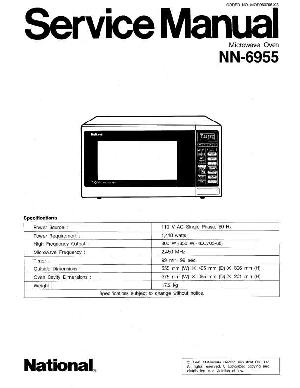 Сервисная инструкция Panasonic NN-6955 ― Manual-Shop.ru