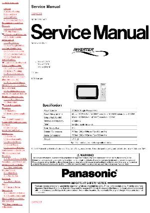 Сервисная инструкция Panasonic NN-A813AB, NN-A873SB, NN-A883WB ― Manual-Shop.ru