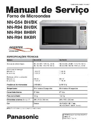Сервисная инструкция Panasonic NN-G54, NN-R94  ― Manual-Shop.ru