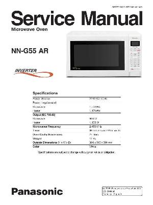 Сервисная инструкция Panasonic NN-G55AR ― Manual-Shop.ru