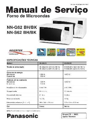 Сервисная инструкция Panasonic NN-G62, NN-S62BH/BKA  ― Manual-Shop.ru