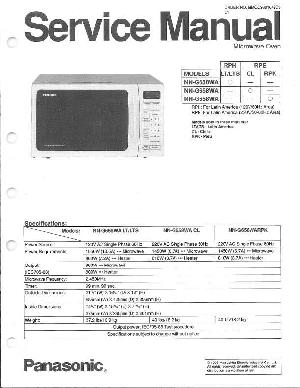 Сервисная инструкция Panasonic NN-G658WA ― Manual-Shop.ru