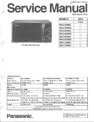 Сервисная инструкция Panasonic NN-L538, NN-L628, NN-L638, NN-L728, NN-L738 ― Manual-Shop.ru