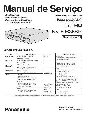 Сервисная инструкция Panasonic NV-FJ635BR ― Manual-Shop.ru