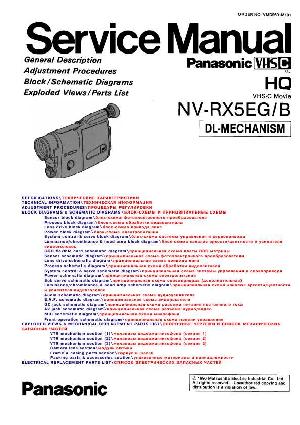 Сервисная инструкция Panasonic NV-RX5EG ― Manual-Shop.ru