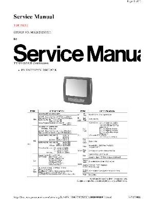 Сервисная инструкция Panasonic PV-DM2792, PV-DM2792-K ― Manual-Shop.ru