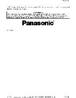 Сервисная инструкция Panasonic PV-DM2792, PV-DM2792-K