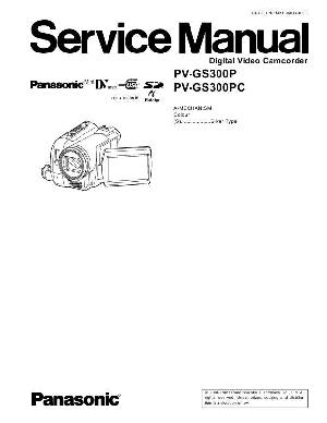 Сервисная инструкция Panasonic PV-GS300 ― Manual-Shop.ru