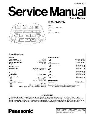 Сервисная инструкция Panasonic RM-G45PA ― Manual-Shop.ru