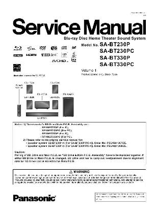 Сервисная инструкция Panasonic SA-BT230P, SA-BT330P ― Manual-Shop.ru