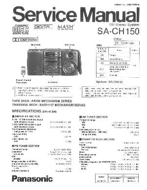 Сервисная инструкция Panasonic SA-CH150 ― Manual-Shop.ru