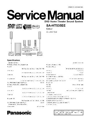 Сервисная инструкция Panasonic SA-HT535EE ― Manual-Shop.ru