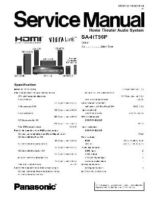 Сервисная инструкция Panasonic SA-HT56P ― Manual-Shop.ru