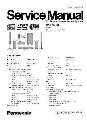 Сервисная инструкция Panasonic SA-HT845EE ― Manual-Shop.ru