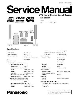 Сервисная инструкция Panasonic SA-HT933P ― Manual-Shop.ru