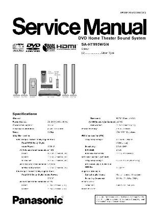 Сервисная инструкция Panasonic SA-HT995WGN ― Manual-Shop.ru
