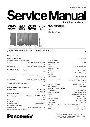 Сервисная инструкция Panasonic SA-NC6EB ― Manual-Shop.ru