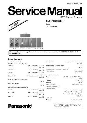 Сервисная инструкция Panasonic SA-NC9GCP ― Manual-Shop.ru