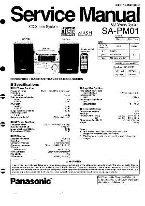 Сервисная инструкция Panasonic SA-PM01E ― Manual-Shop.ru