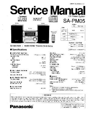 Сервисная инструкция Panasonic SA-PM05GCS, SA-PM05GH, SA-PM05GK ― Manual-Shop.ru