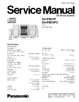 Сервисная инструкция Panasonic SA-PM31P, SA-PM31PC ― Manual-Shop.ru