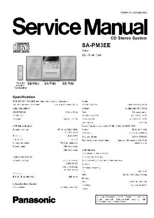 Сервисная инструкция Panasonic SA-PM3EE ― Manual-Shop.ru
