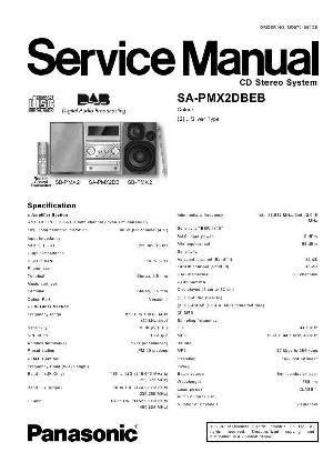 Сервисная инструкция Panasonic SA-PMX2DBEB ― Manual-Shop.ru