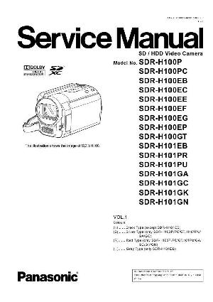 Сервисная инструкция Panasonic SDR-H100, SDR-H101 ― Manual-Shop.ru