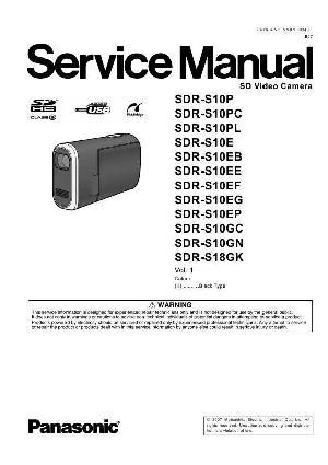 Сервисная инструкция Panasonic SDR-S10EE ― Manual-Shop.ru