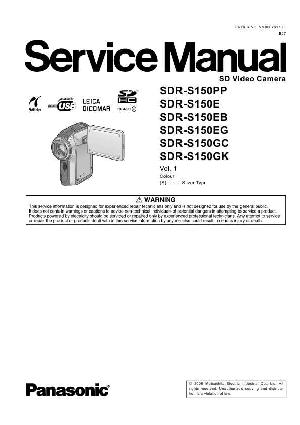 Сервисная инструкция Panasonic SDR-S150 ― Manual-Shop.ru