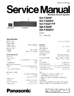 Сервисная инструкция Panasonic SH-FX85P ― Manual-Shop.ru