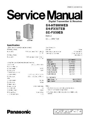Сервисная инструкция Panasonic SH-HT880WEB ― Manual-Shop.ru
