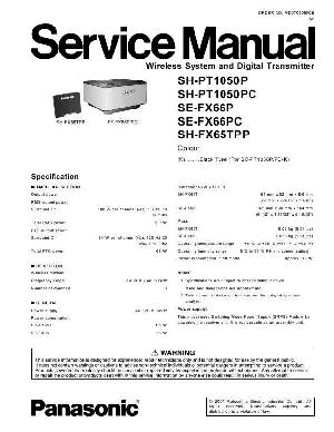 Сервисная инструкция Panasonic SH-PT1050P ― Manual-Shop.ru
