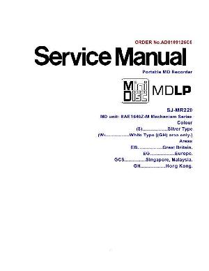 Сервисная инструкция Panasonic SJ-MR220 ― Manual-Shop.ru