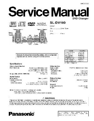 Сервисная инструкция Panasonic SL-DV100 ― Manual-Shop.ru