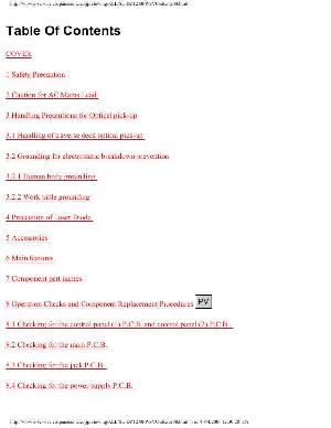 Сервисная инструкция Panasonic SL-DZ1200  ― Manual-Shop.ru