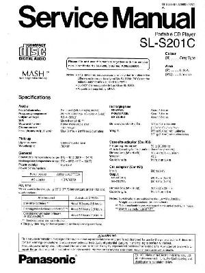 Сервисная инструкция Panasonic SL-S201C ― Manual-Shop.ru