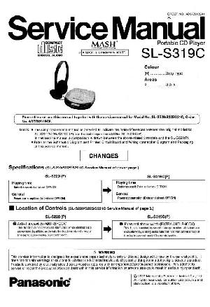 Сервисная инструкция Panasonic SL-S319C ― Manual-Shop.ru