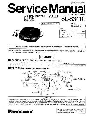 Сервисная инструкция Panasonic SL-S341C ― Manual-Shop.ru