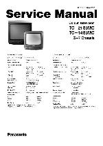 Сервисная инструкция Panasonic TC-14S3MC, TC-21S3MC