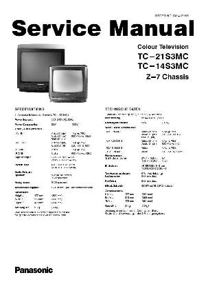 Сервисная инструкция Panasonic TC-14S3NC, TC-21S3MC, Z-7-Chassis ― Manual-Shop.ru