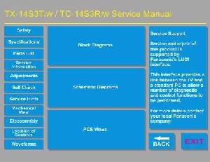 Сервисная инструкция Panasonic TC-14S3R, TX-14S3T, Z-7-Chassis ― Manual-Shop.ru