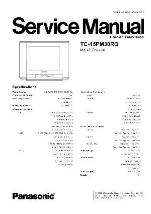 Сервисная инструкция Panasonic TC-15PM30RQ, MX-7Z ― Manual-Shop.ru