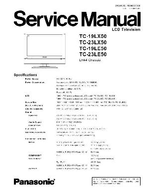 Сервисная инструкция Panasonic TC-19LE50, TC-23LE50 ― Manual-Shop.ru
