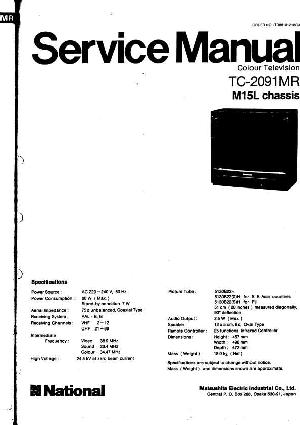 Сервисная инструкция Panasonic TC-2091MR, M15L-Chassis ― Manual-Shop.ru